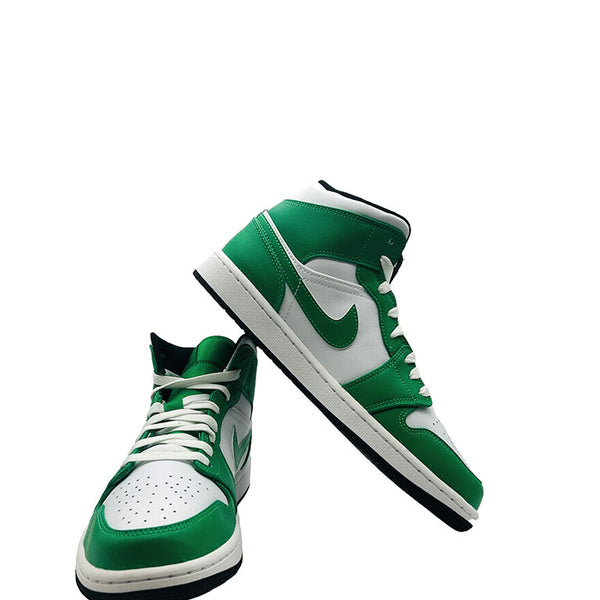 Jordan 1 Mid Lucky Green
