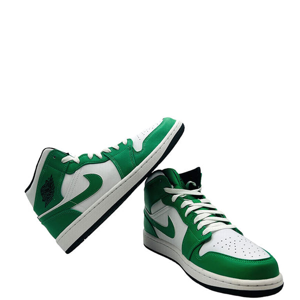 Jordan 1 Mid Lucky Green