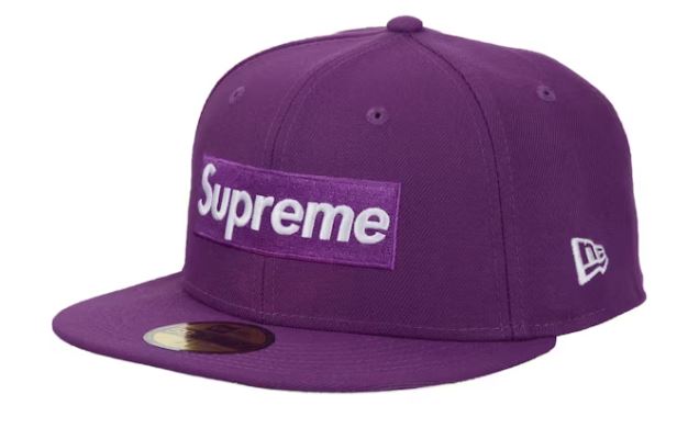 Supreme Championship Box Logo New Era 59Fifty Cappello Viola Supreme Championship Box Logo New Era 59Fifty Cappello Viola