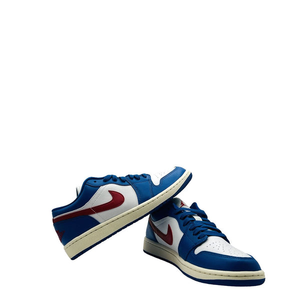 Jordan 1 Low Sport Blue Gym Red