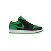 Jordan 1 Low Black Lucky Green