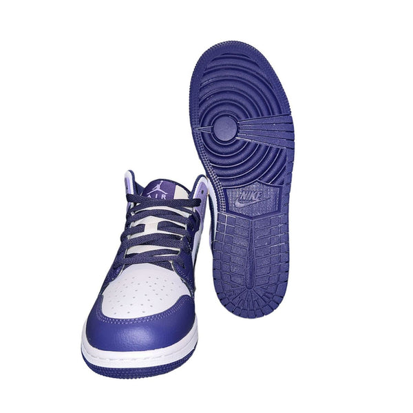 Jordan 1 Mid White Sky J Purple