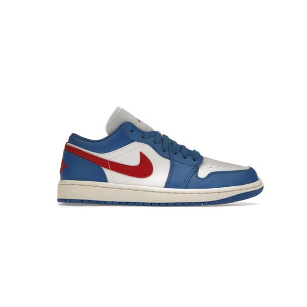 Jordan 1 Low Sport Blue Gym Red